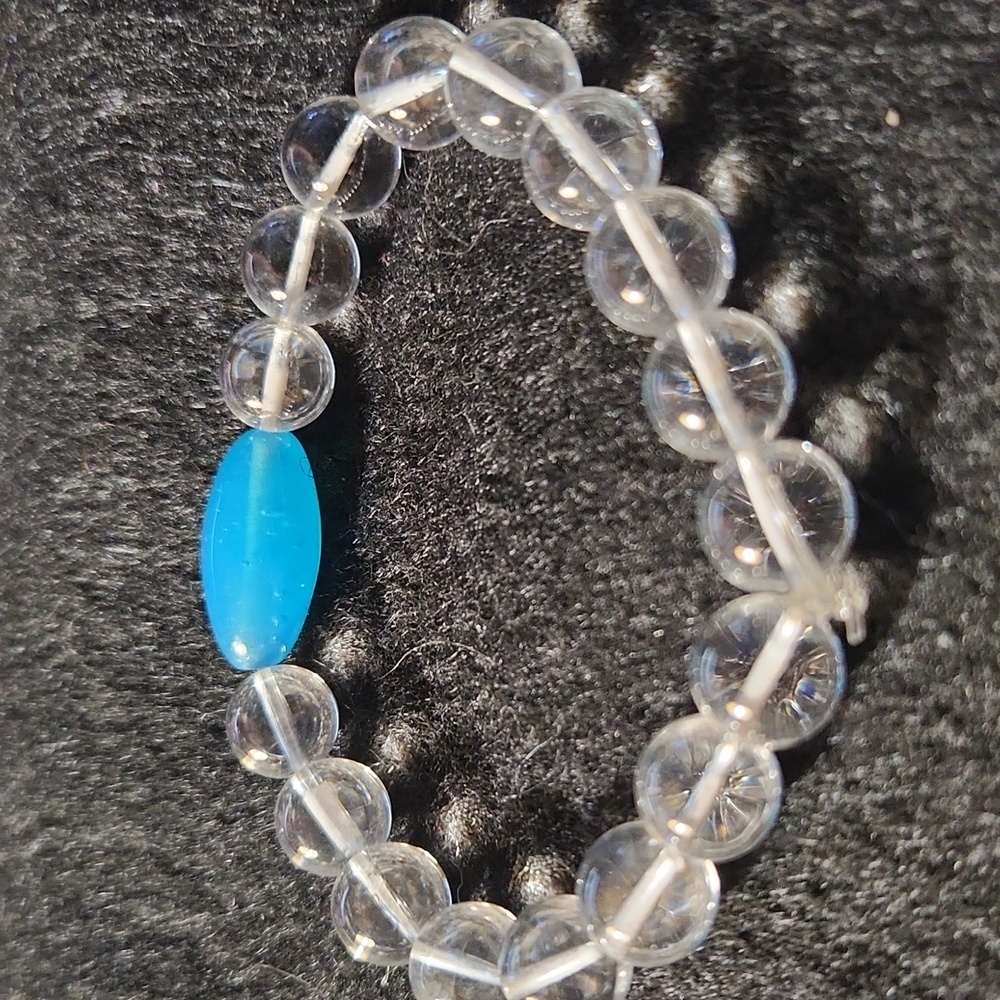 Handcrafted beaded bracelet